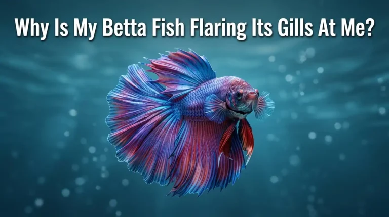 Why Is My Betta Fish Flaring Its Gills At Me?