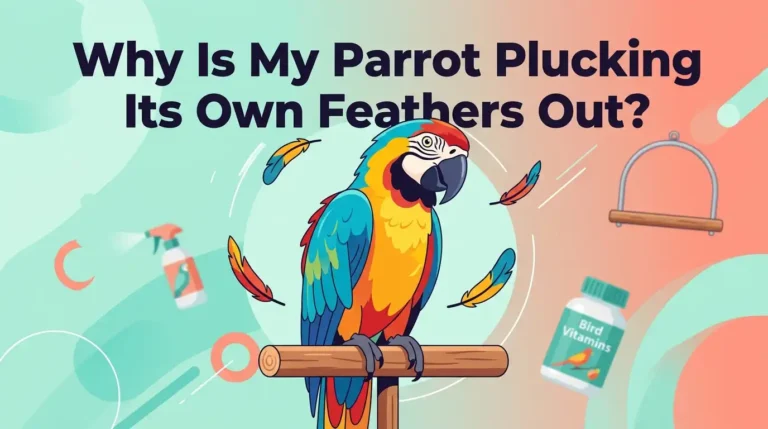 Why Is My Parrot Plucking Its Own Feathers Out?