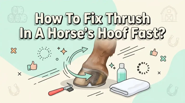 How To Fix Thrush In A Horse’s Hoof Fast?
