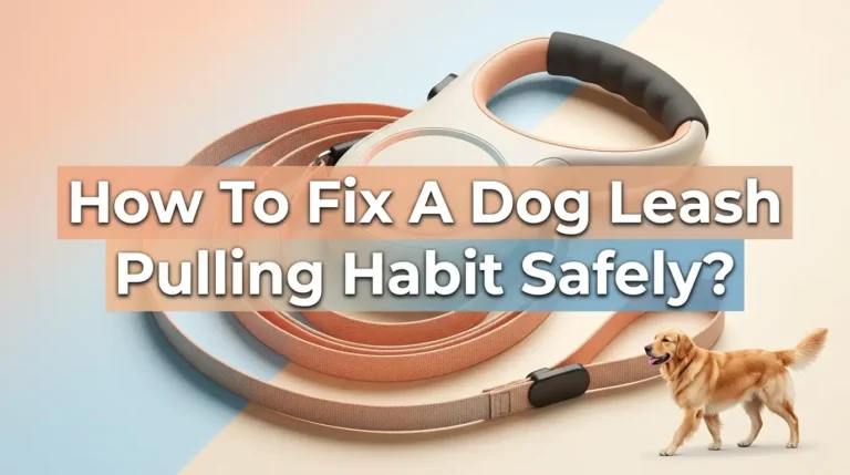 How To Fix A Dog Leash Pulling Habit Safely?