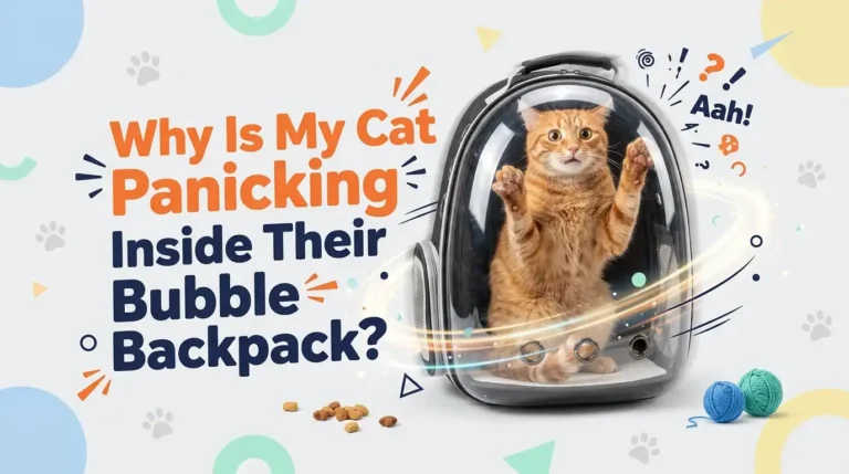 Why Is My Cat Panicking Inside Their Bubble Backpack?