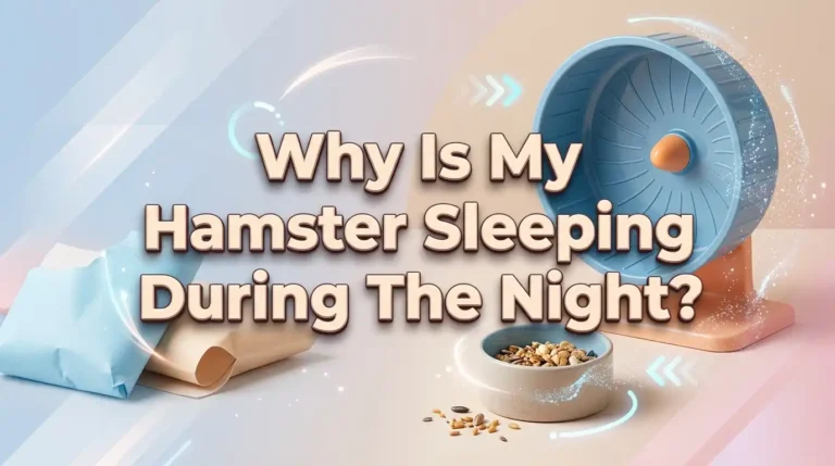 Why Is My Hamster Sleeping During The Night?