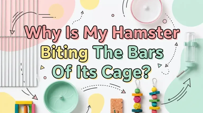 Why Is My Hamster Biting The Bars Of Its Cage?