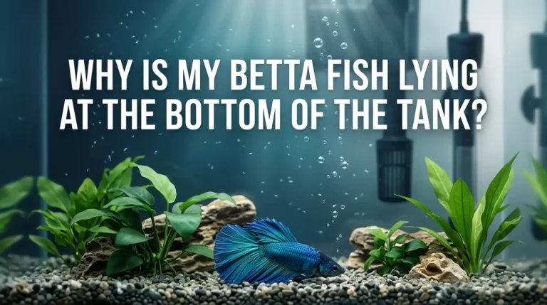 Why Is My Betta Fish Lying At The Bottom Of The Tank?