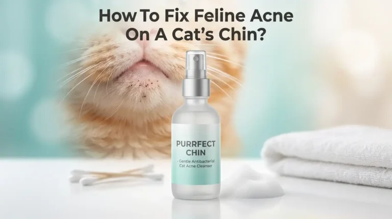 How To Fix Feline Acne On A Cat’s Chin?