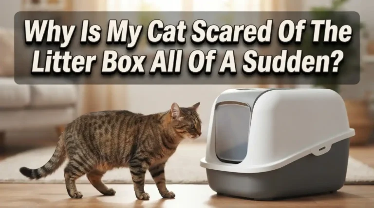 Why Is My Cat Scared Of The Litter Box All Of A Sudden?