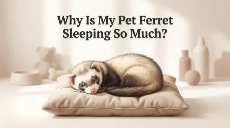 Why Is My Pet Ferret Sleeping So Much?