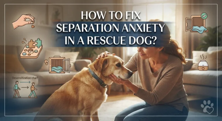 How To Fix Separation Anxiety In A Rescue Dog?
