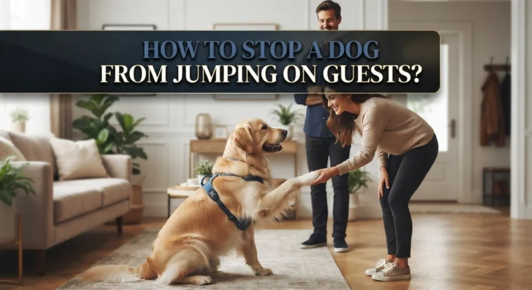 How To Stop A Dog From Jumping On Guests?