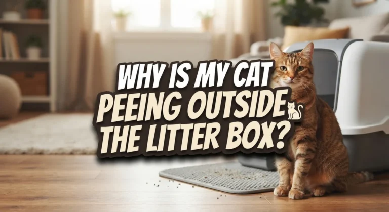 Why Is My Cat Peeing Outside The Litter Box?