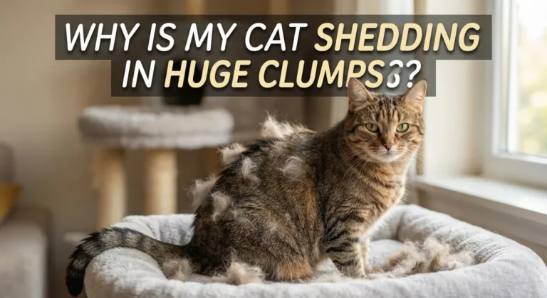 Why Is My Cat Shedding In Huge Clumps?