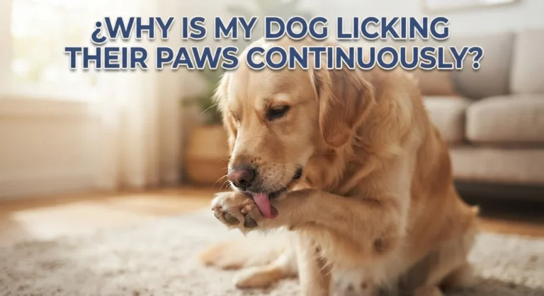 Why Is My Dog Licking Their Paws Continuously?