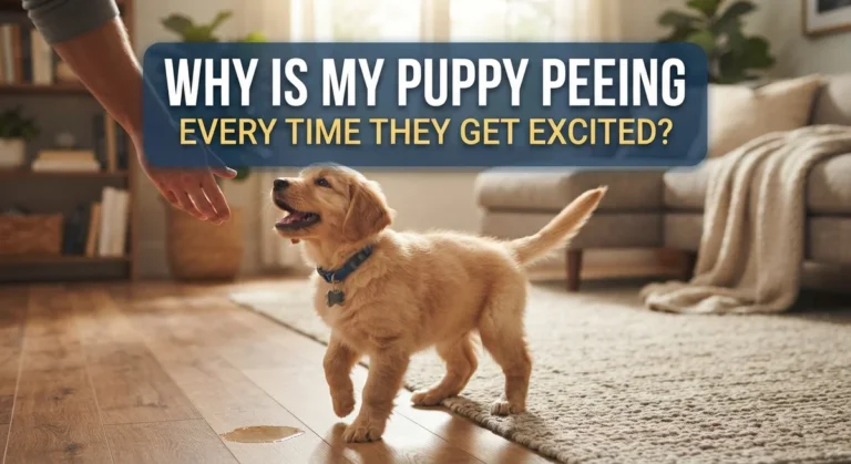Why Is My Puppy Peeing Every Time They Get Excited?