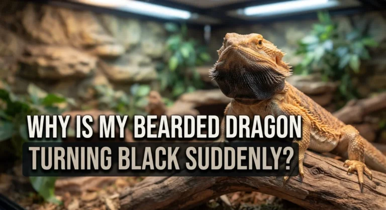 Why Is My Bearded Dragon Turning Black Suddenly?