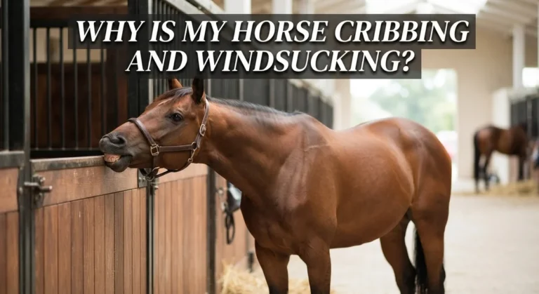 Why Is My Horse Cribbing And Windsucking?