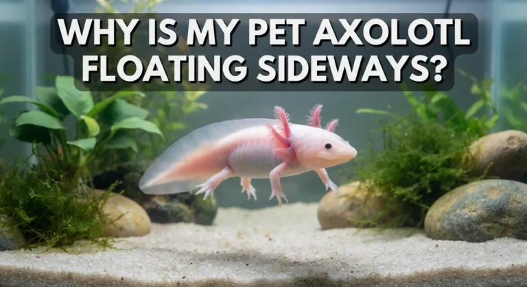 Why Is My Pet Axolotl Floating Sideways?