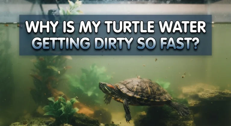 Why Is My Turtle Water Getting Dirty So Fast?
